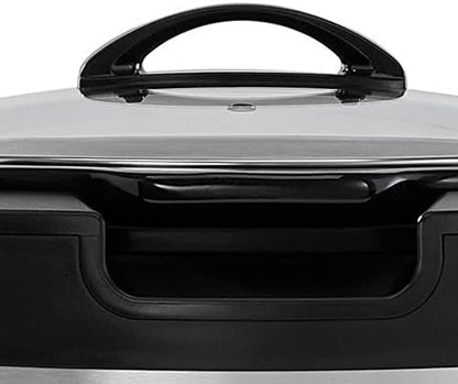 Crock-Pot Thermoshield 6 Quart Slow Cooker with Carry Handles S12M