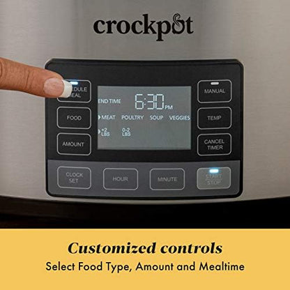 Crock-Pot MyTime 6 Quart Programmable Slow Cooker S08A