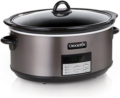 Crock-Pot 8 Quart Programmable Slow Cooker with Auto Warm S28Z