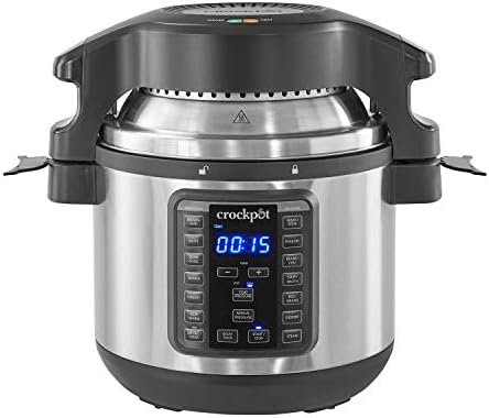 Crock-Pot Express Crisp 8 Quart 10-in-1 Pressure Cooker S06T