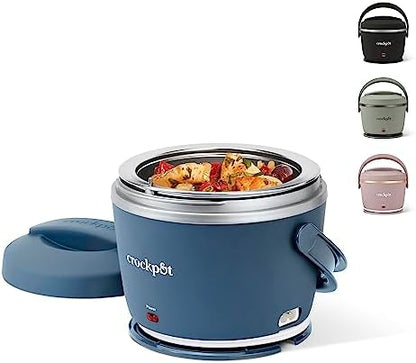 Crock-Pot Electric Lunch Box Food Warmer 20oz – Faded Blue S22N