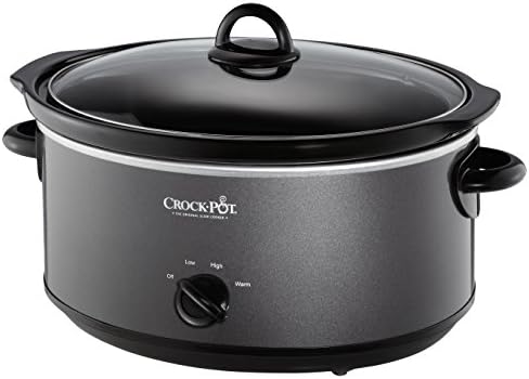 Crock-Pot 7 Quart Slow Cooker – Charcoal S09S