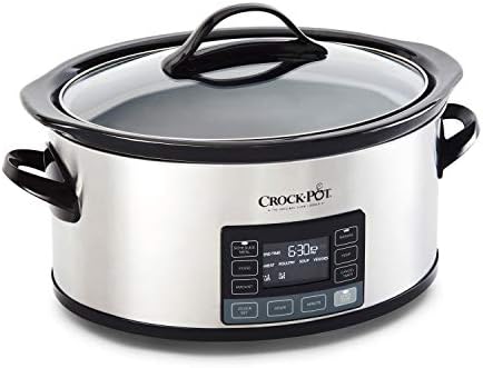 Crock-Pot MyTime 6 Quart Programmable Slow Cooker S08A