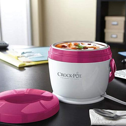 Crock-Pot Lunch Crock Portable Food Warmer 20oz – Pink S03T