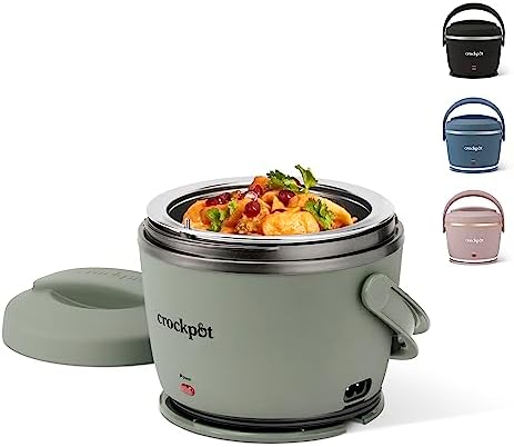 Crock-Pot Portable Electric Lunch Box Food Warmer – Green S21L