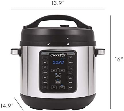 Crock-Pot 8 Quart Express Crock Multi-Use Pressure Cooker S05J