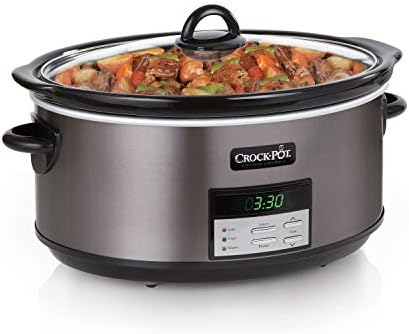 Crock-Pot 8 Quart Programmable Slow Cooker with Auto Warm S28Z
