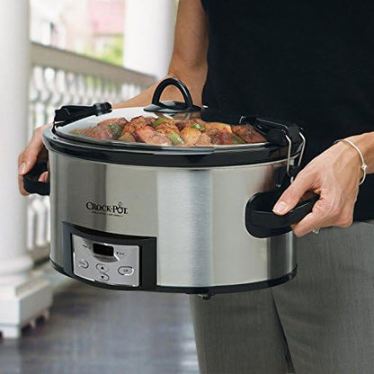 Crock-Pot Cook & Carry 6 Quart Programmable Slow Cooker S15N