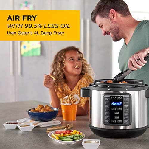 Crock-Pot Express Crisp 8 Quart 10-in-1 Pressure Cooker S06T