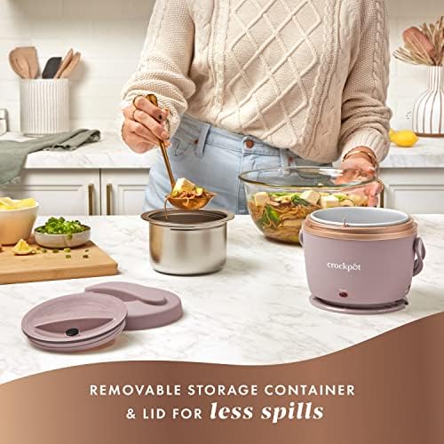 Crock-Pot Electric Lunch Box Food Warmer 20oz – Blush Pink S18V