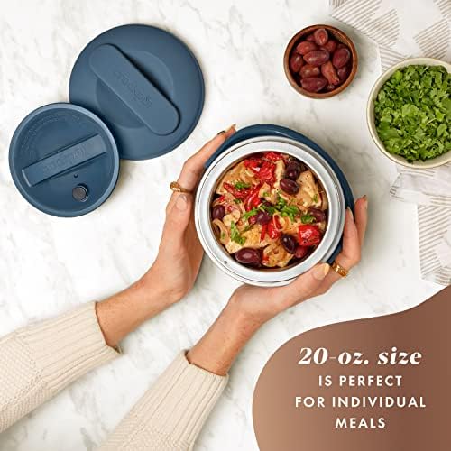 Crock-Pot Electric Lunch Box Food Warmer 20oz – Faded Blue S22N