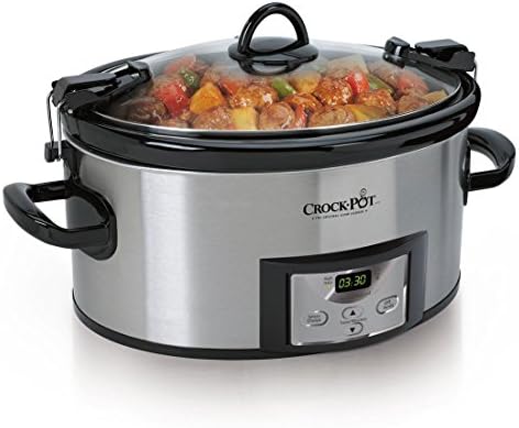 Crock-Pot Cook & Carry 6 Quart Programmable Slow Cooker S15N