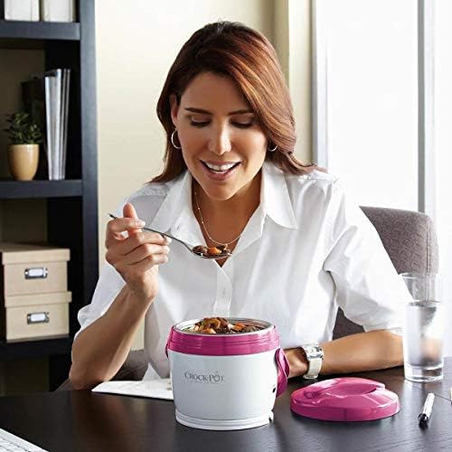 Crock-Pot Lunch Crock Portable Food Warmer 20oz – Pink S03T