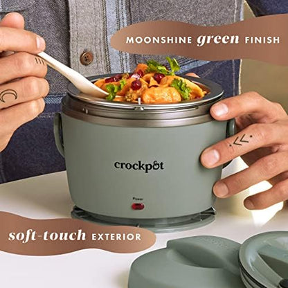 Crock-Pot Portable Electric Lunch Box Food Warmer – Green S21L