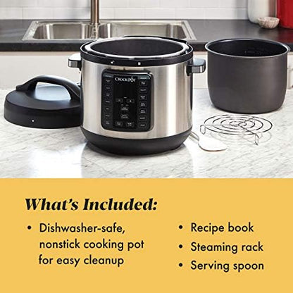 Crock-Pot 8 Quart Express Crock Multi-Use Pressure Cooker S05J