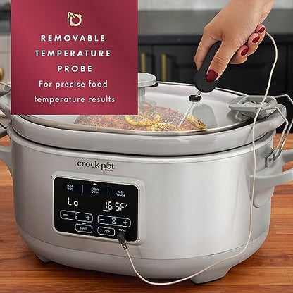 Crock-Pot 7 Quart Programmable Cook & Carry Slow Cooker S19G
