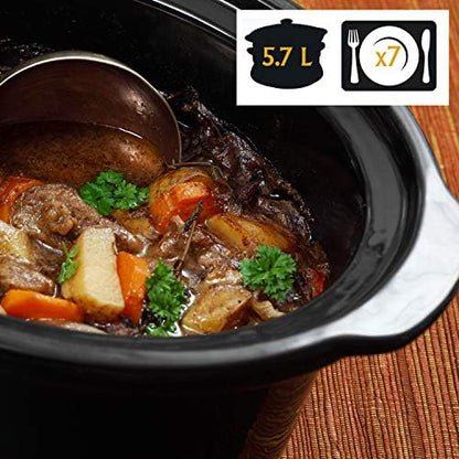 Crock-Pot Cook & Carry 6 Quart Portable Slow Cooker S07G