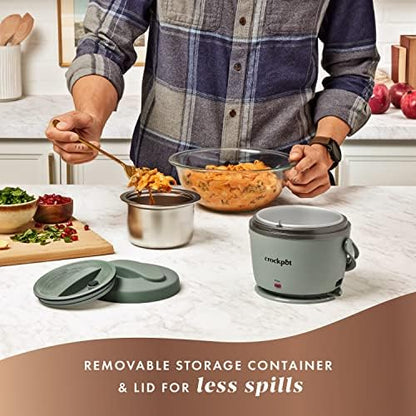 Crock-Pot Portable Electric Lunch Box Food Warmer – Green S21L