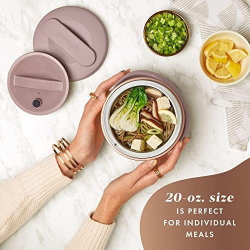 Crock-Pot Electric Lunch Box Food Warmer 20oz – Blush Pink S18V