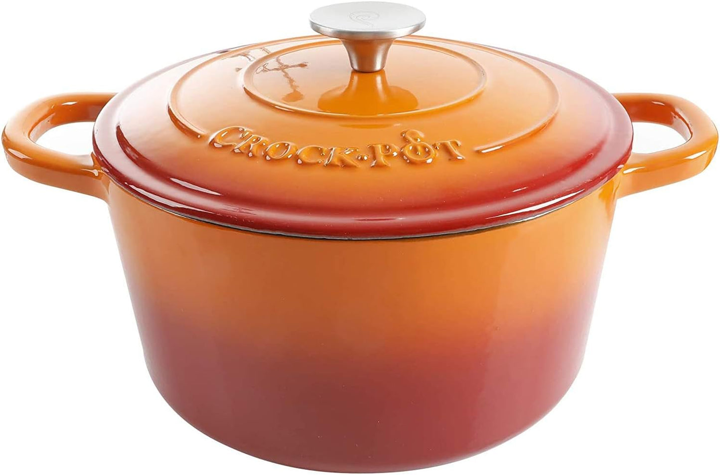 Crock-Pot 3 Quart Enameled Cast Iron Dutch Oven – Aqua S02L