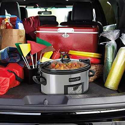 Crock-Pot Cook & Carry 6 Quart Programmable Slow Cooker S15N