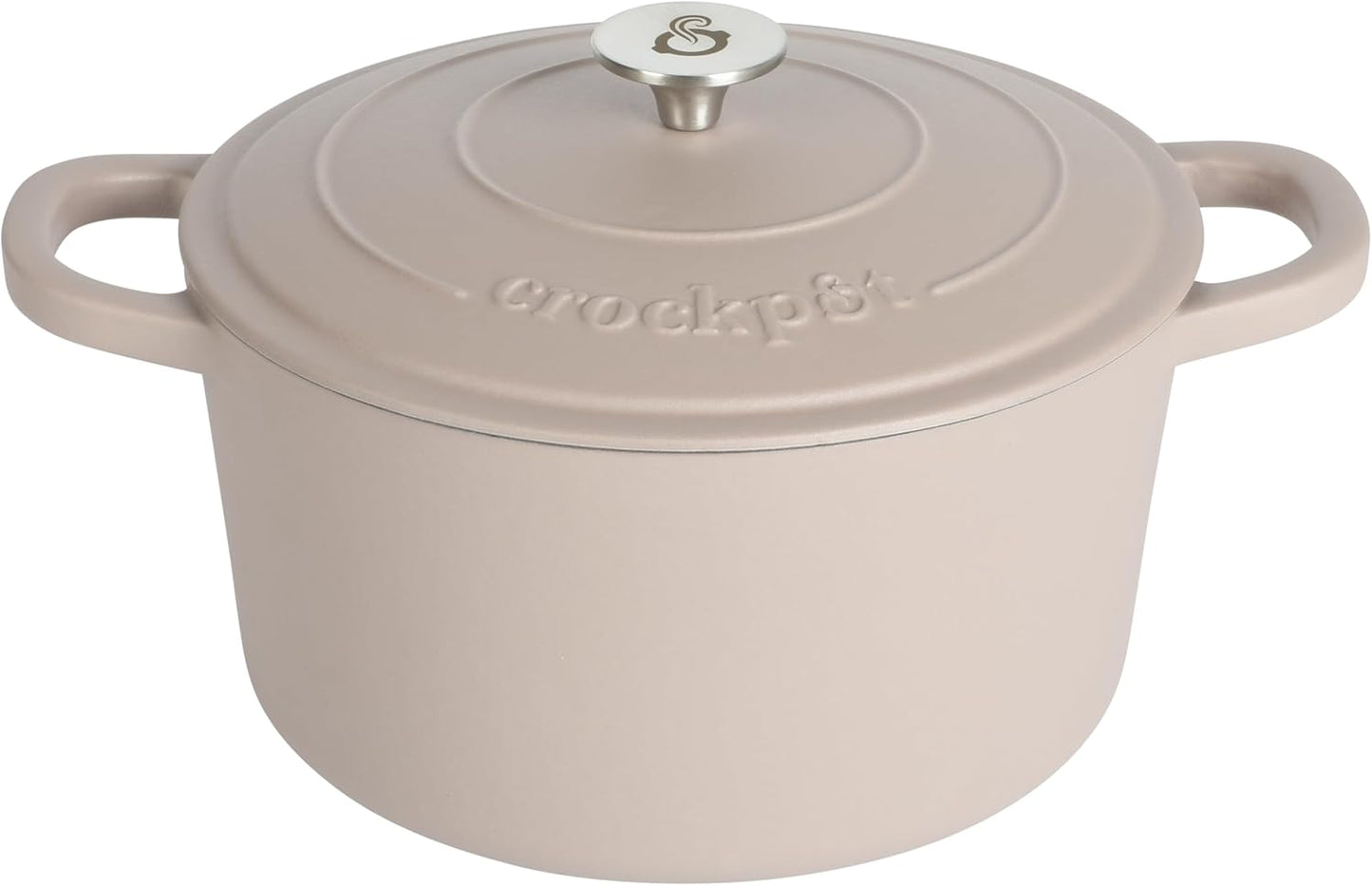 Crock-Pot 3 Quart Enameled Cast Iron Dutch Oven – Aqua S02L