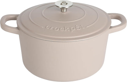 Crock-Pot 3 Quart Enameled Cast Iron Dutch Oven – Aqua S02L