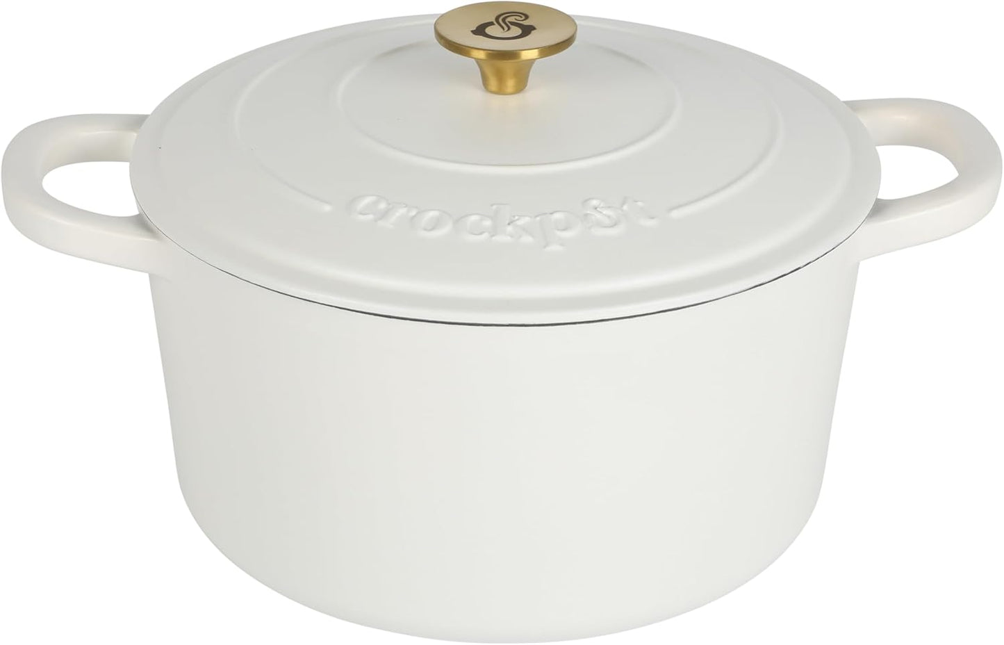 Crock-Pot 3 Quart Enameled Cast Iron Dutch Oven – Aqua S02L