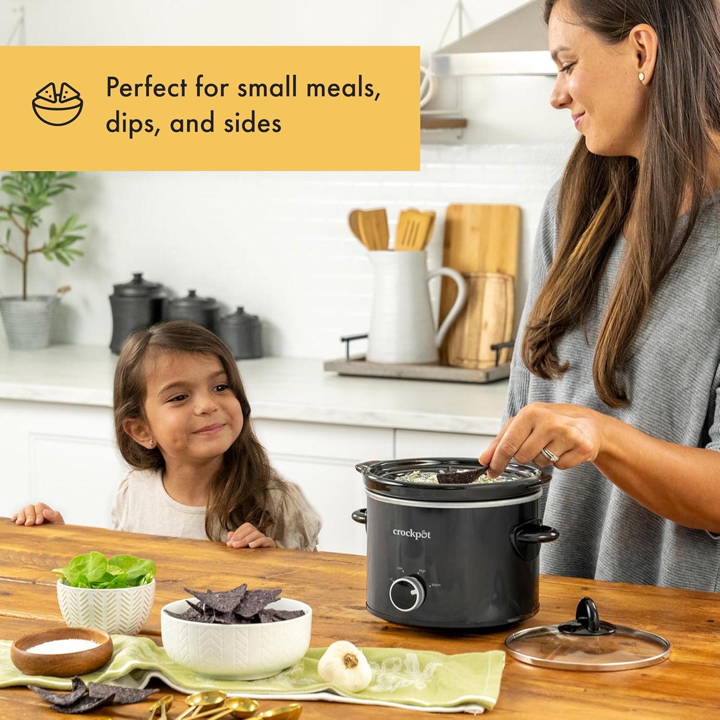 Crock-Pot 2 Quart Mini Slow Cooker – Classic Compact Cooker S01J
