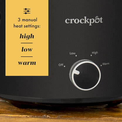 Crock-Pot 2 Quart Mini Slow Cooker – Classic Compact Cooker S01J