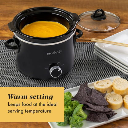 Crock-Pot 2 Quart Mini Slow Cooker – Classic Compact Cooker S01J